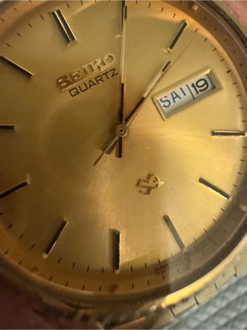 Seiko Gold-Tone Men's Day-Date Presidential Watch - Picture 14 of 14